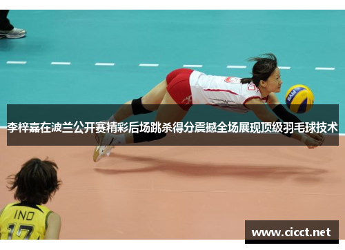 李梓嘉在波兰公开赛精彩后场跳杀得分震撼全场展现顶级羽毛球技术 李梓嘉在波兰公开赛精彩后场跳杀得分震撼全场展现顶级羽毛球技术